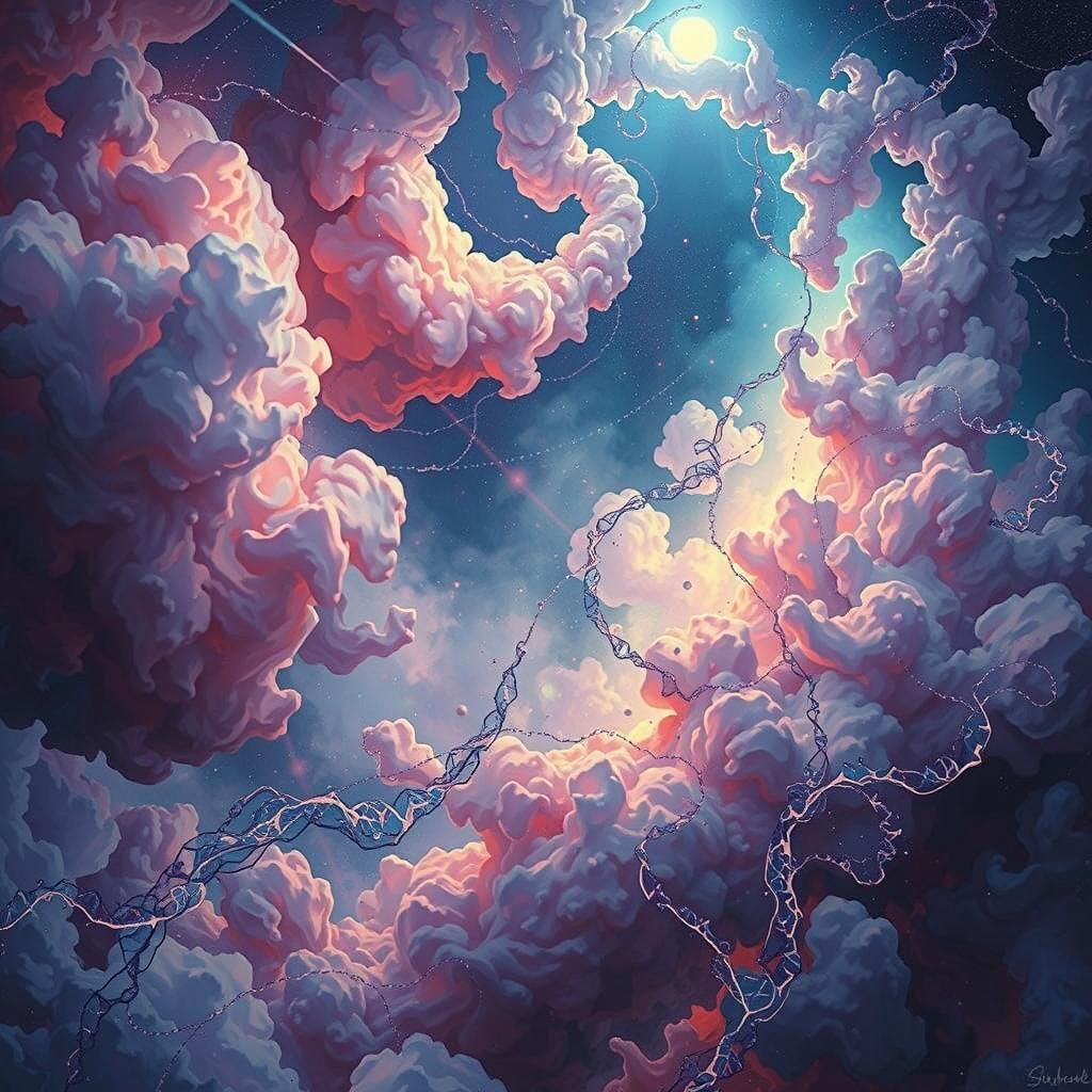 Surreal Graffiti Art in Polychromatic Acrylic Hues