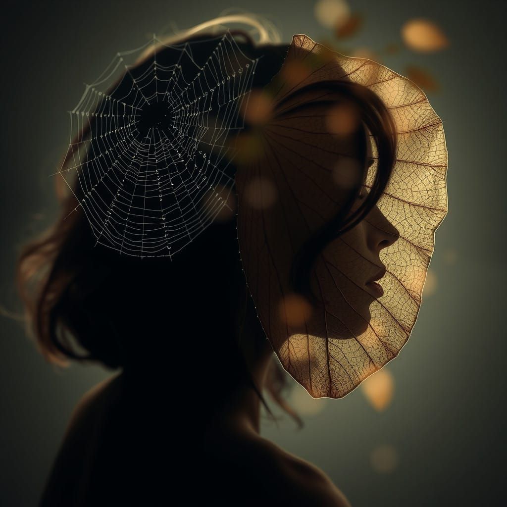 Soft Focus Portrait in Nature