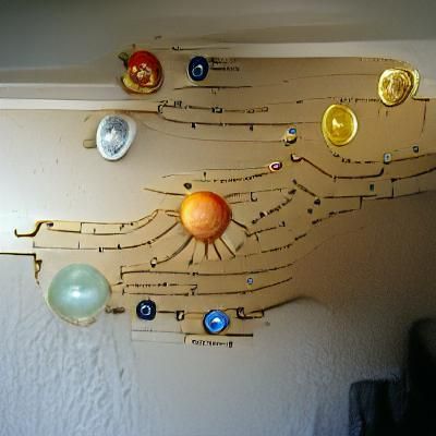 Spectacular AI Generated Solar System
