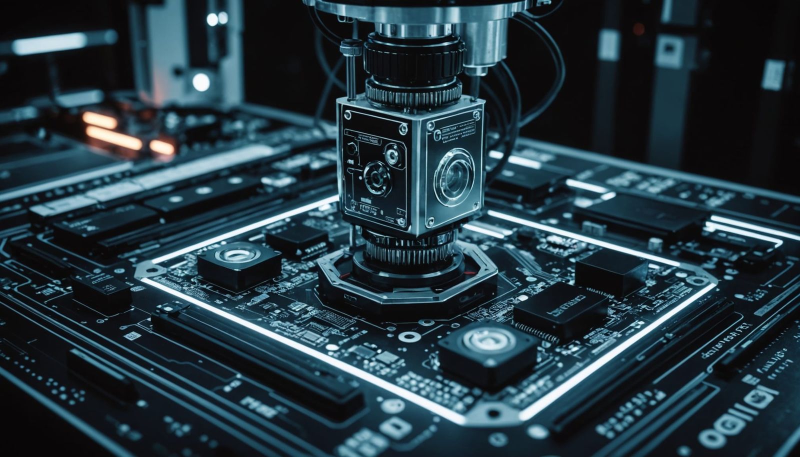 Futuristic Technology Landscape