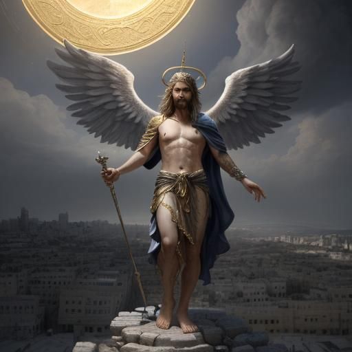 Epic Defiance on Temple Mount: A Digital Masterpiece