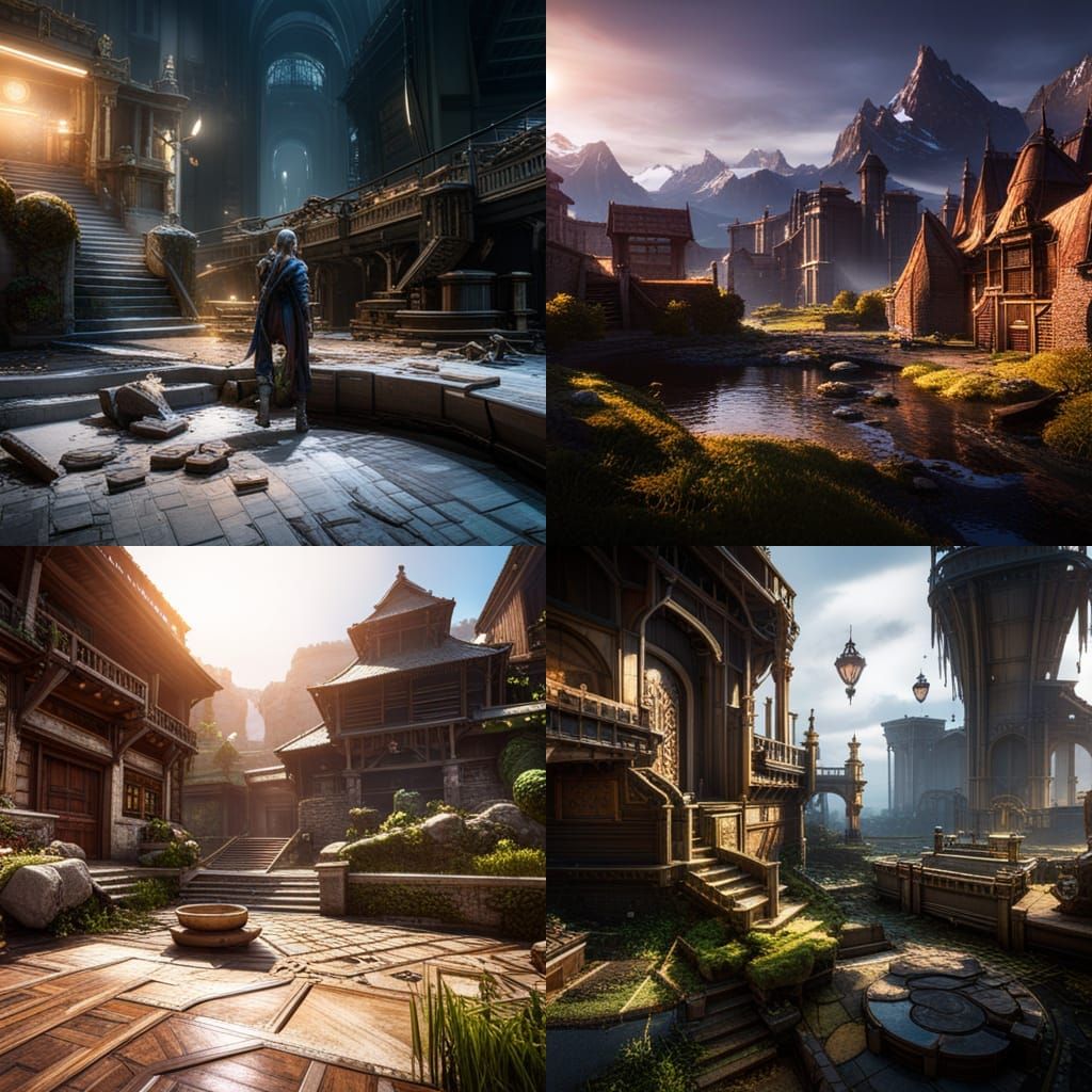 Epic 3D Game Cinematic in 8K Resolution