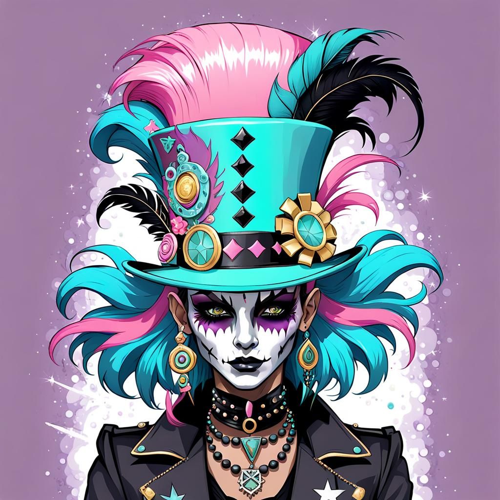 Pastel Punk Manman Brigid with Showgirl Style