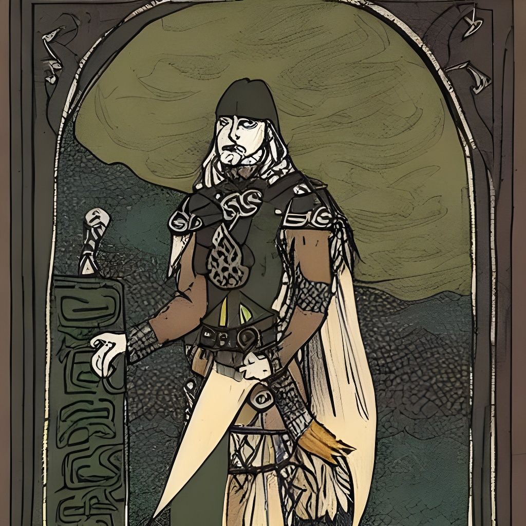 Fionn mac Cumhaill: An AI Interpretation