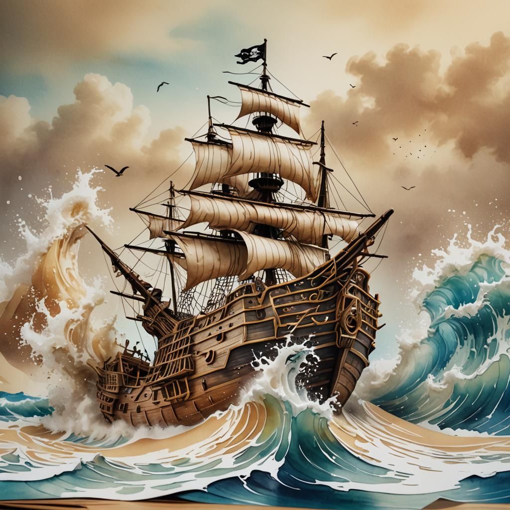 Mer déchainée