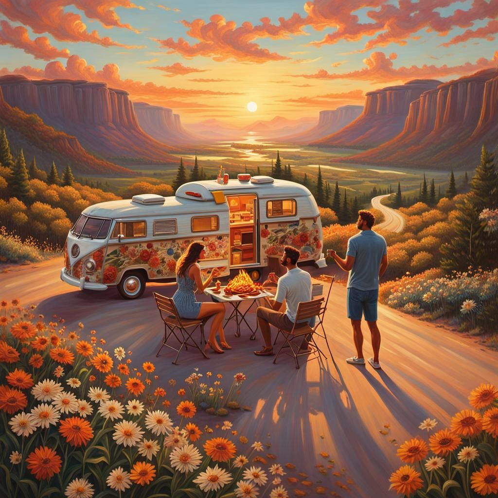 An epic road trip in a custom camper