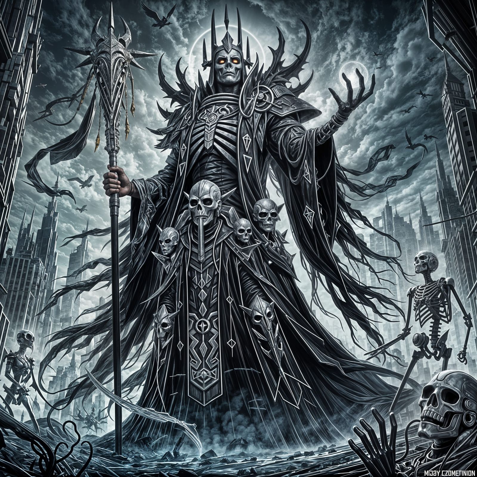 An AI-Generated Image of a Cool Subject