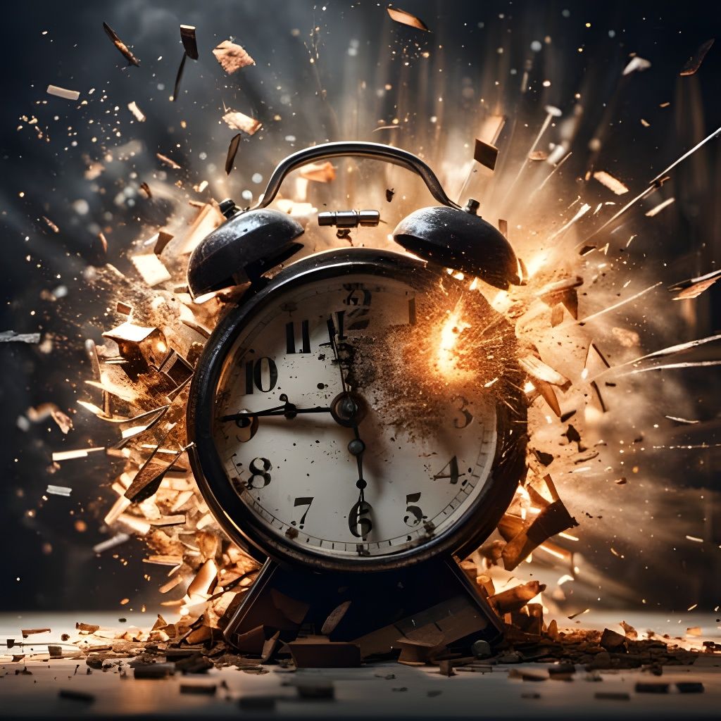 Exploding Alarm Clock