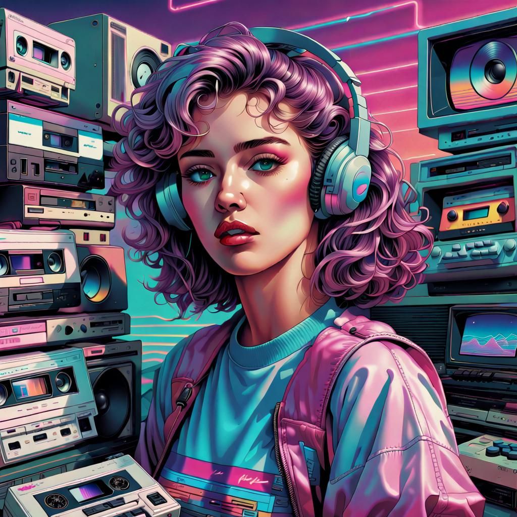 Vaporwave Aesthetic (80's/90's)
