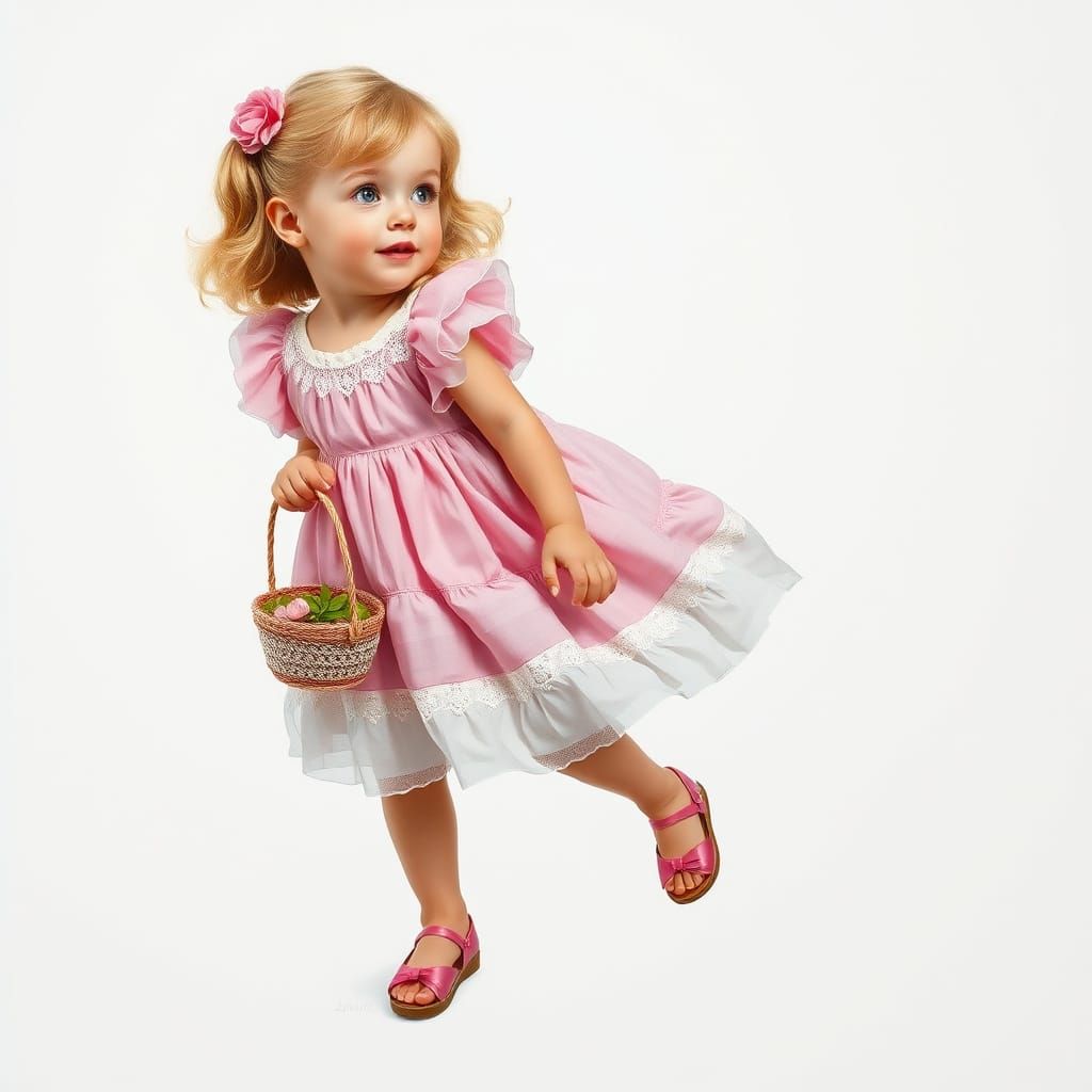 Surreal Child Beauty in Soft Focus