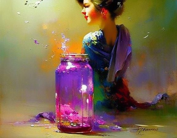 Universe in a Jar: Surreal Worlds Collide