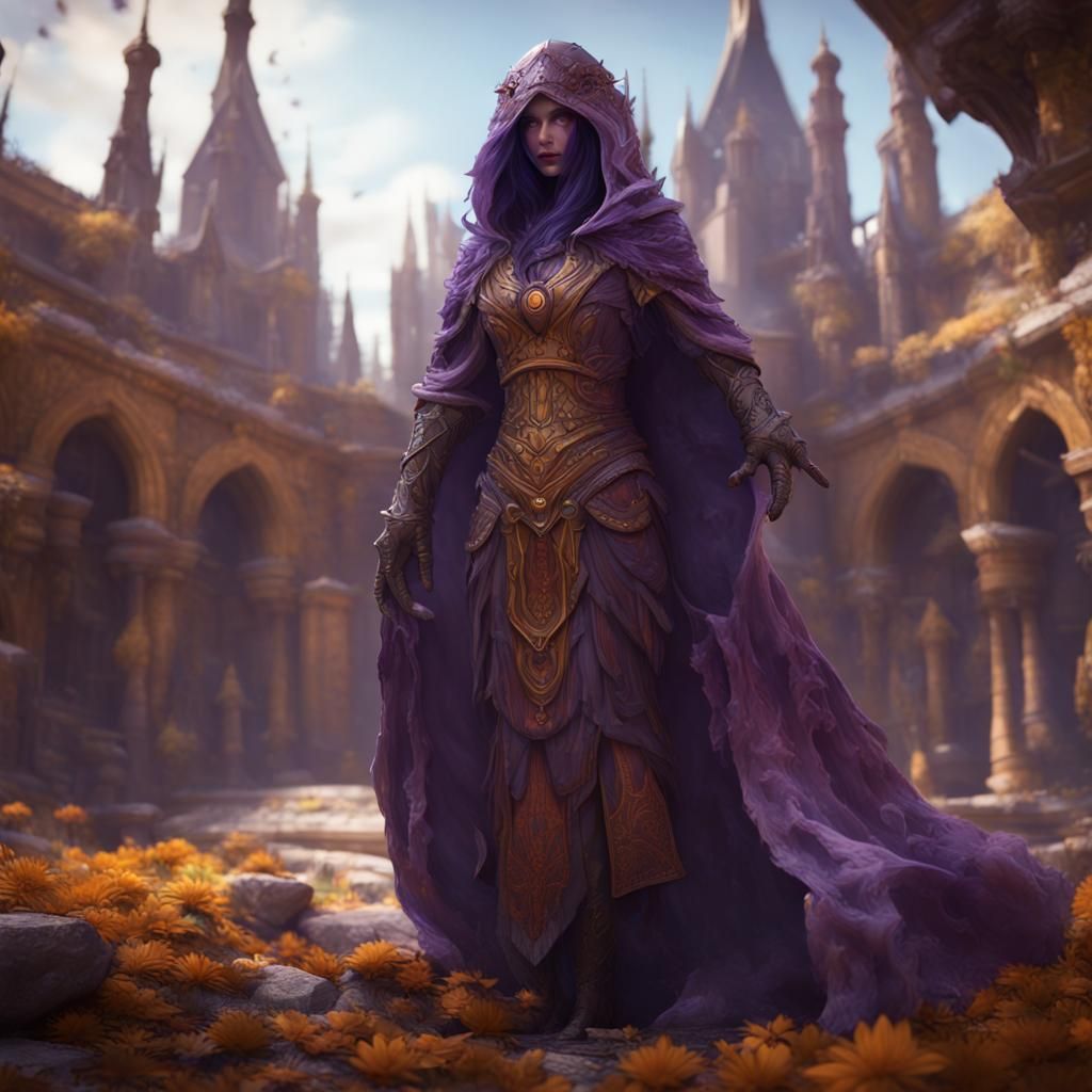 Headless Figure in Dark Fantasy Style