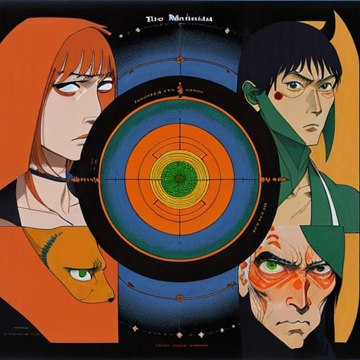 Stunning Utopian Vision of a Sino-Indian Girl as Medicine in...