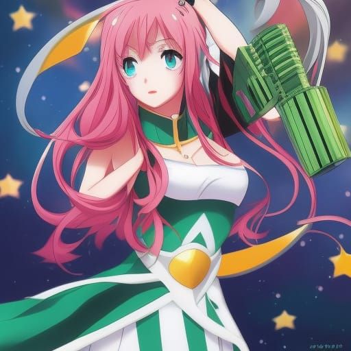 Anime Style Star Bucks Key Visual