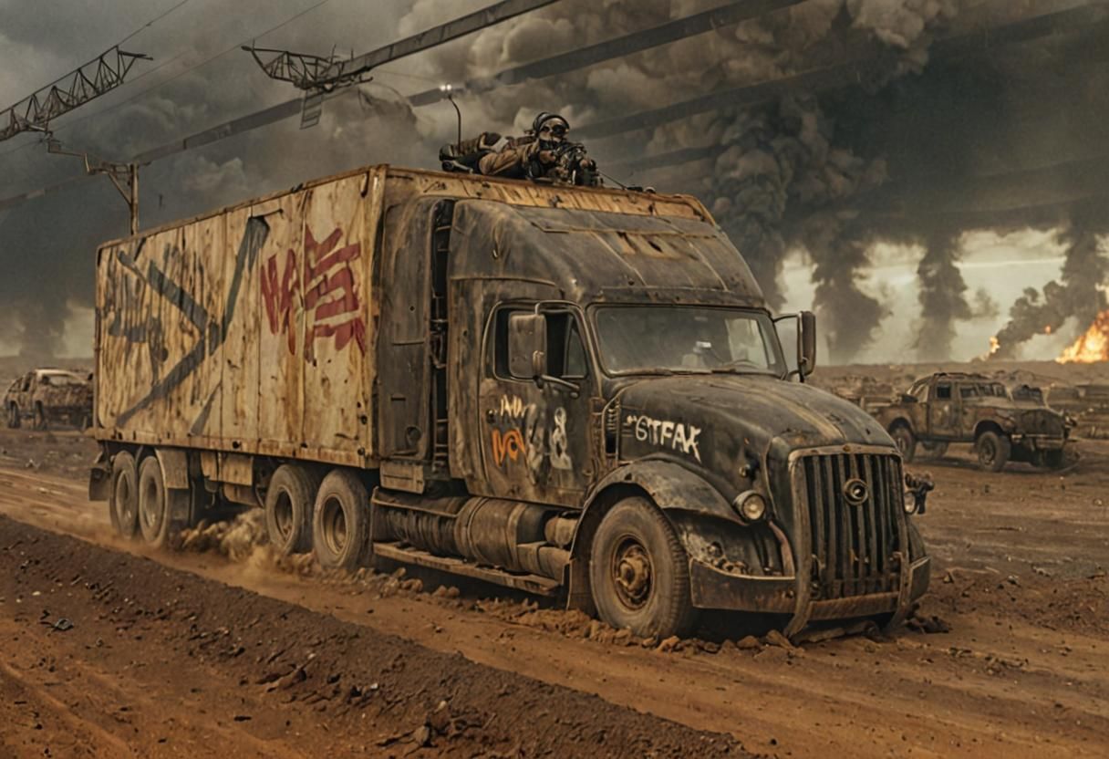 Mad Max Inspired Apocalyptic Wasteland