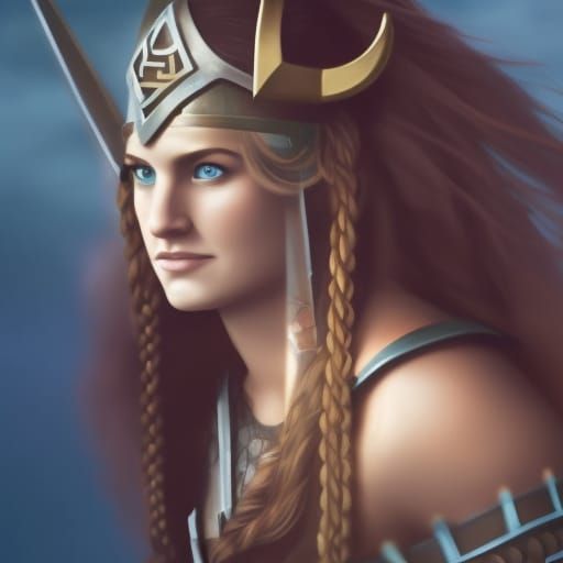 Atlantis Viking Warrior Woman