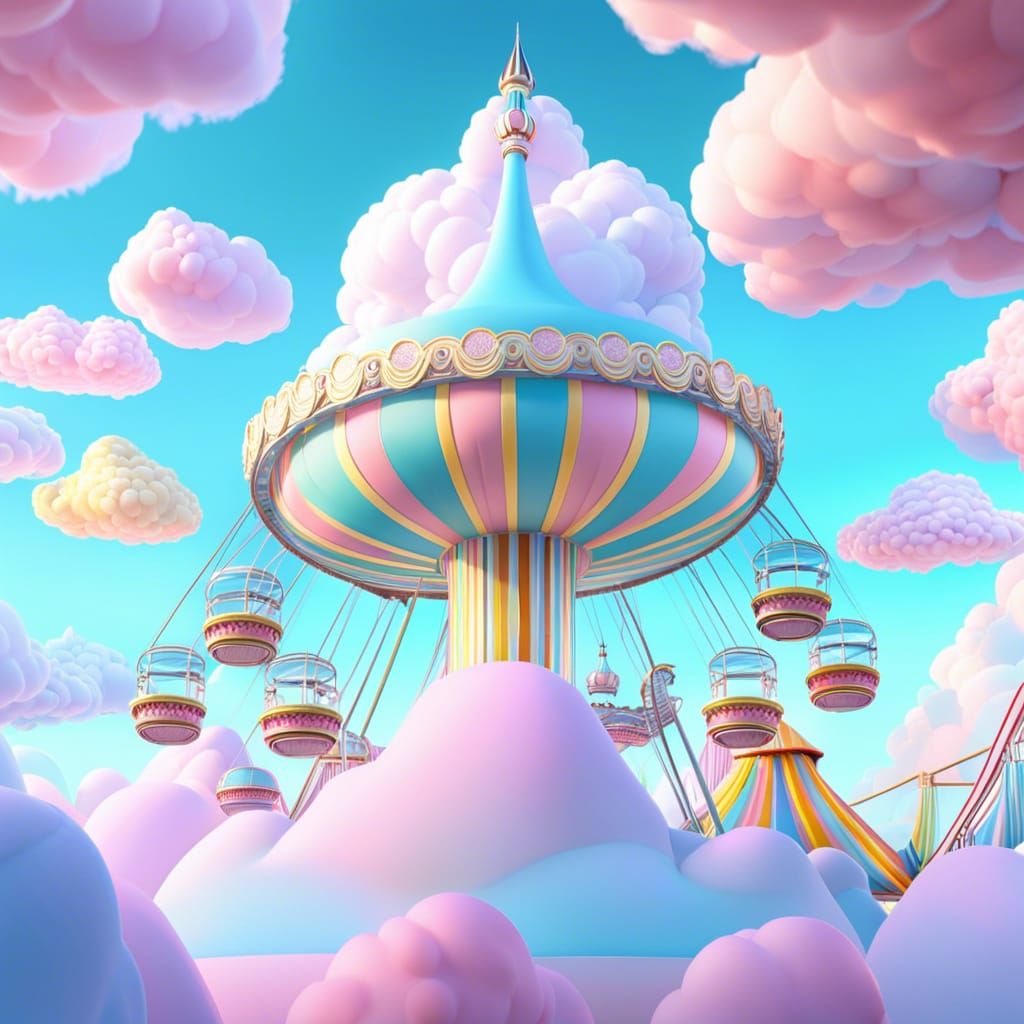 Cloudland Village - Swing Carousel