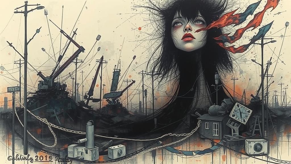 Surreal Dreamscape: Political Truth and Dystopian Extremism