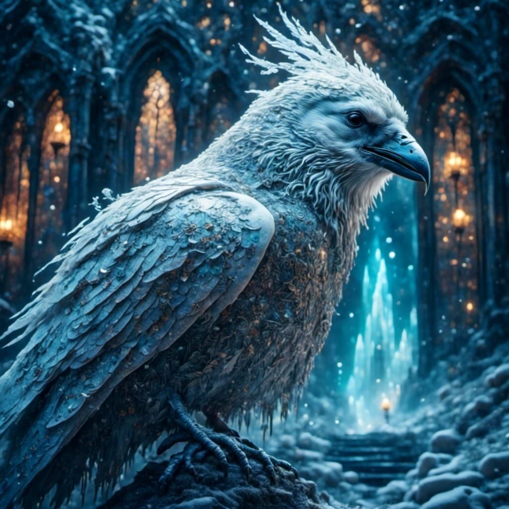 Ice raven