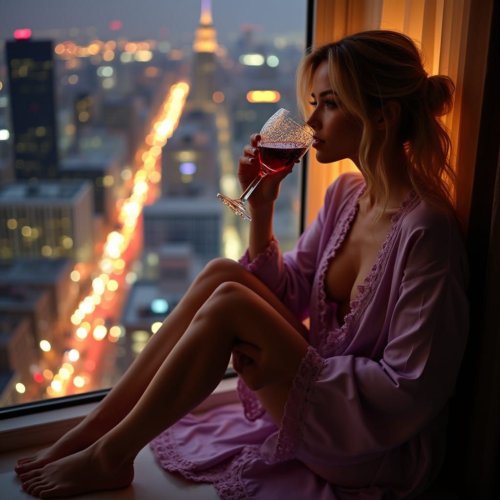 Luxurious Cityscape Serenity