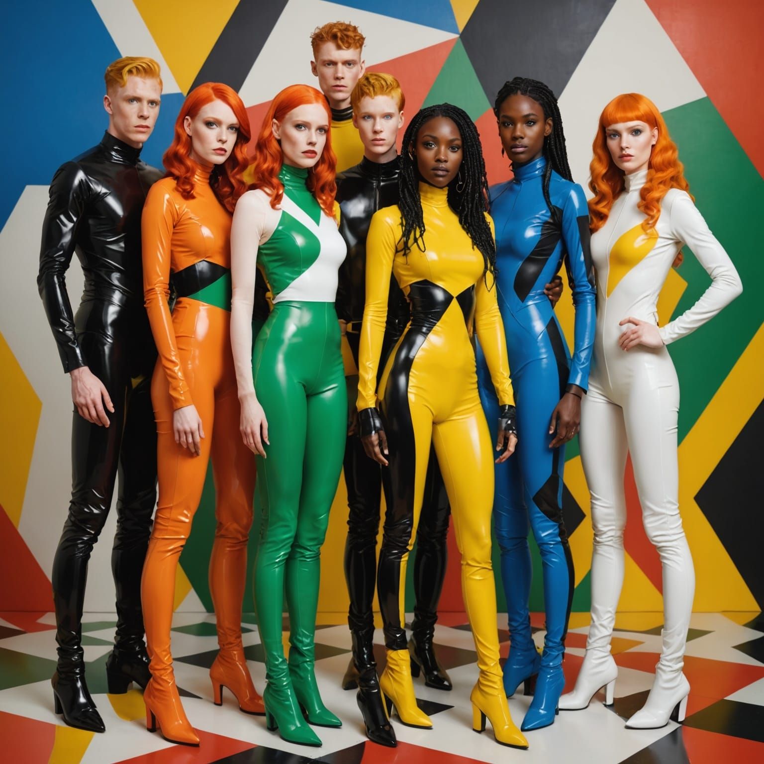 Colorful Latex Figures in Geometric Setting