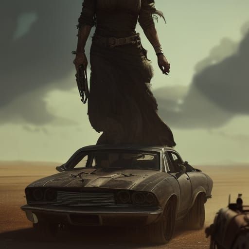 Mad Max: Dark Fantasy Concept Art in 8K