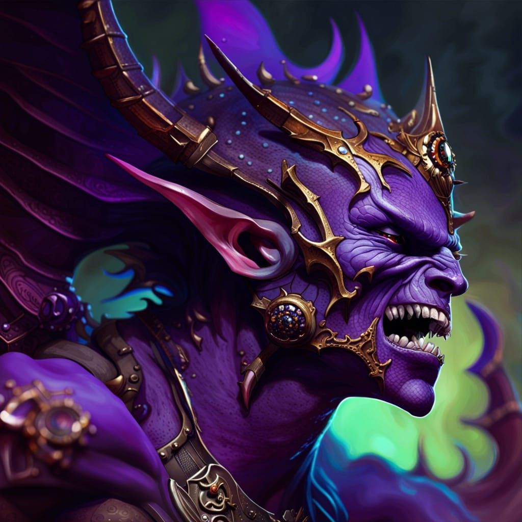 Daemon Prince of Slaanesh Concept Art