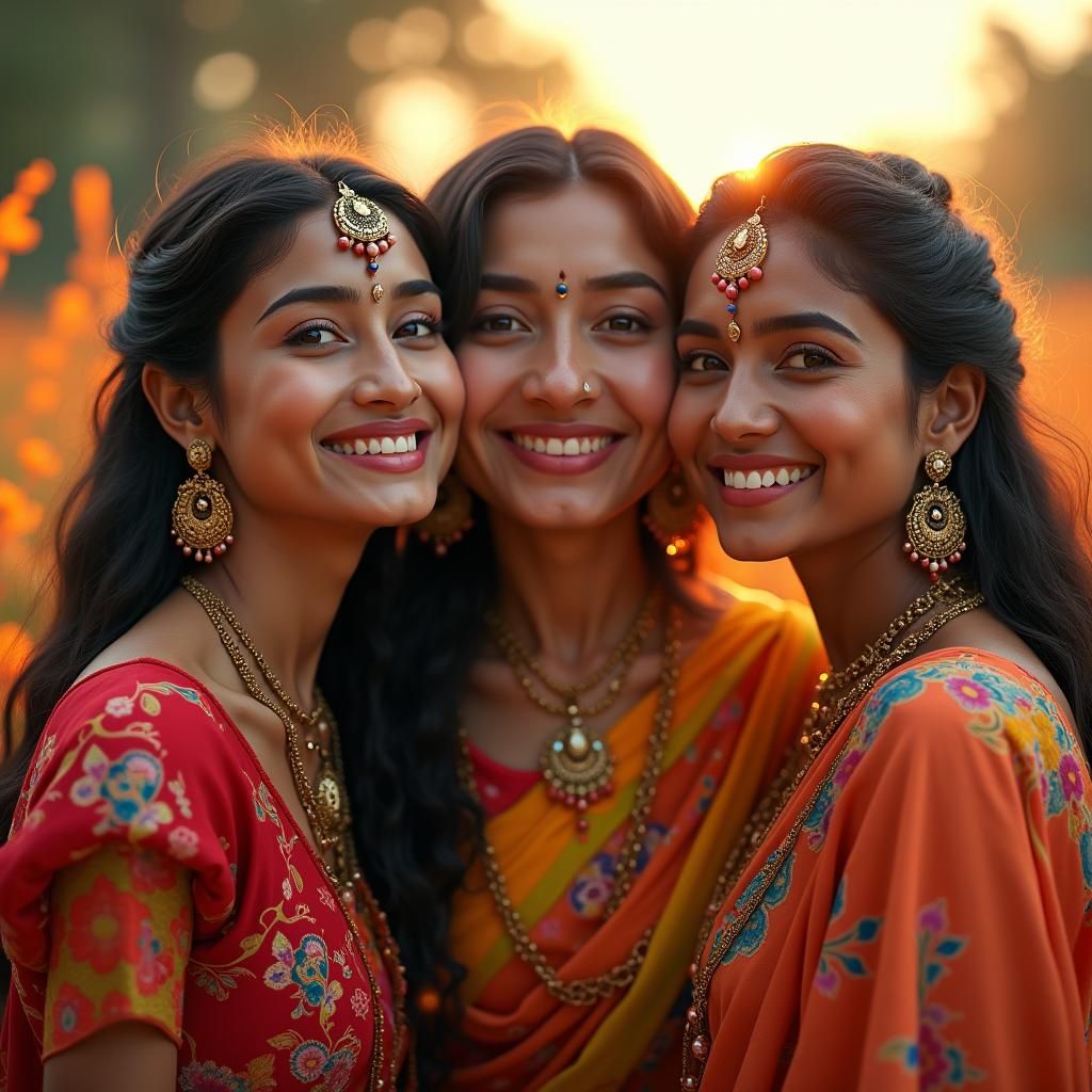 Celebrating Pohela Boishakh in Art Nouveau Style