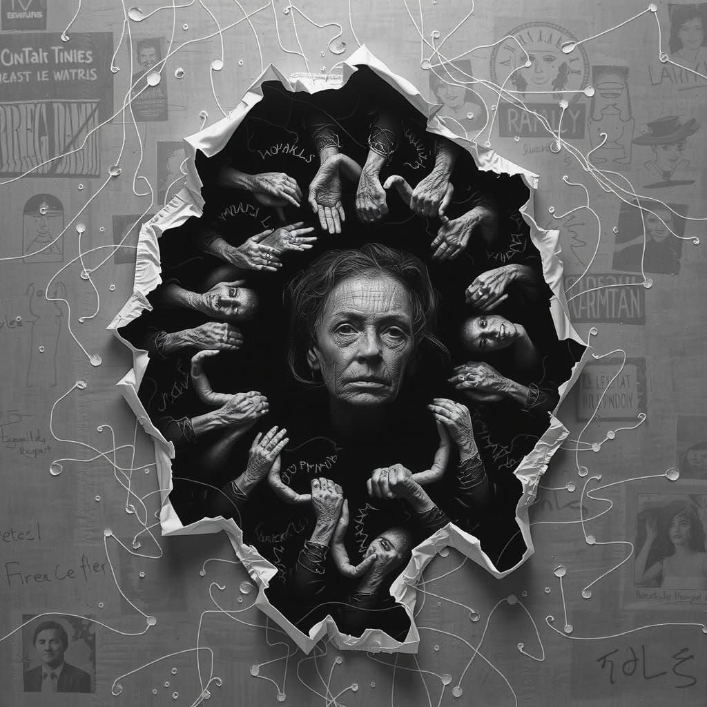 Surreal Paranormal Mystery Unraveling into Nothingness