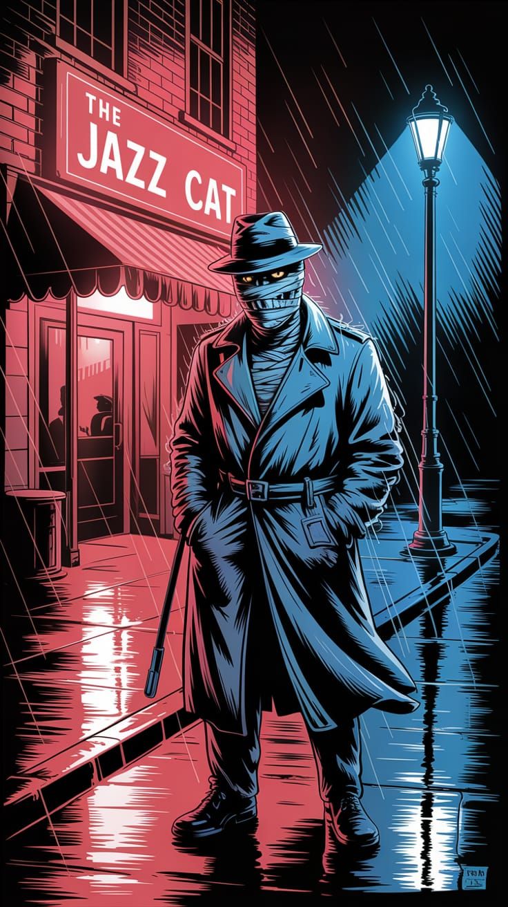 A lone mummy detective