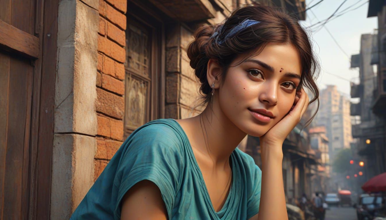 Nostalgic Kolkata Street Life in Vibrant Colors