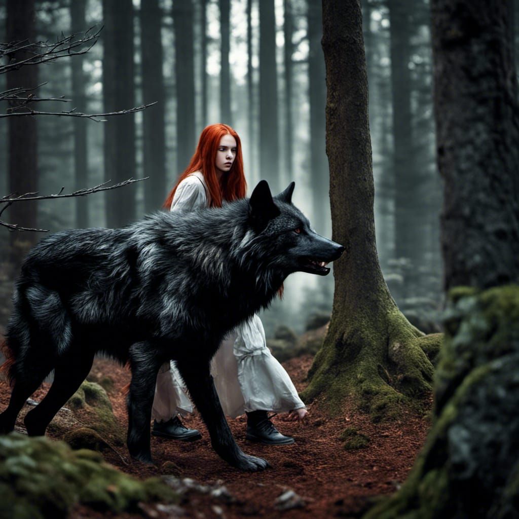 A little stroll with the big bad wolf...