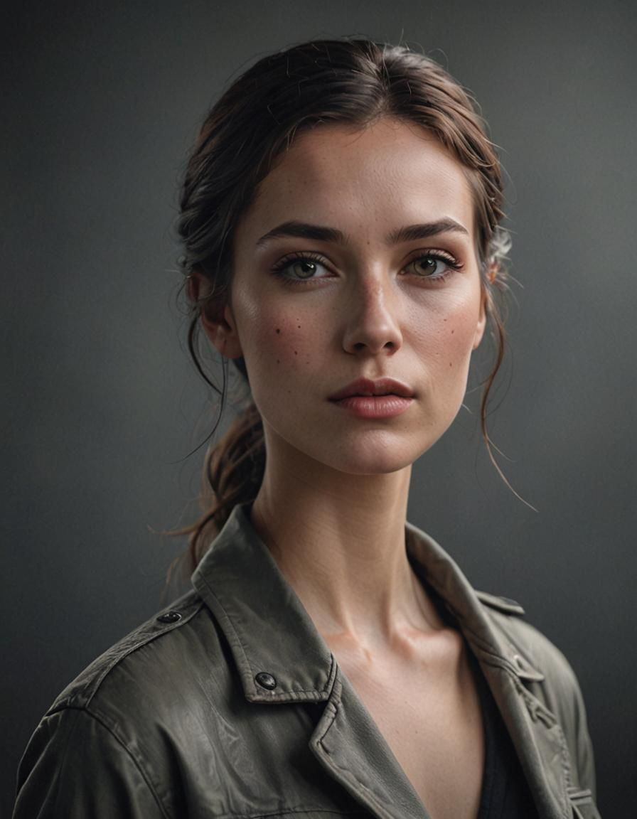 Hyperrealistic Propaganda Photo of a Gorgeous Woman