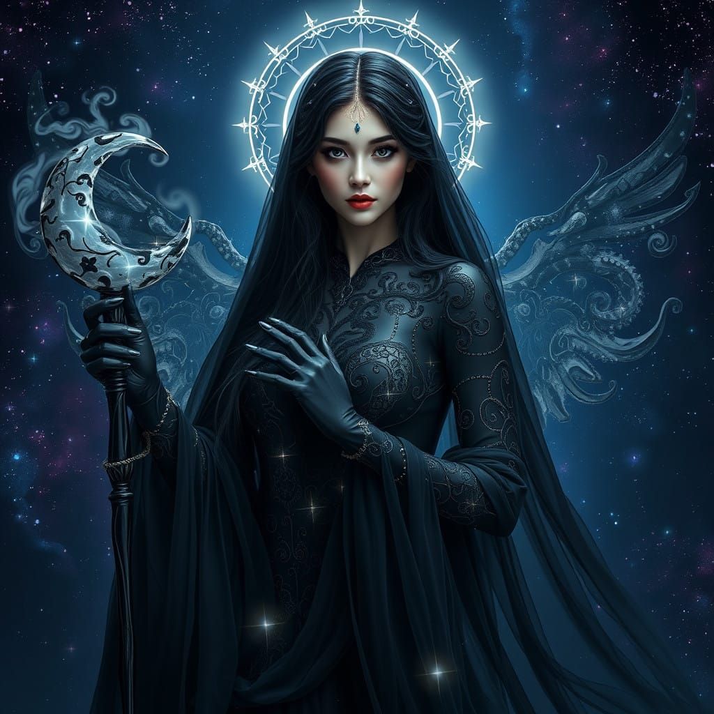 Ethereal Goddess of the Cosmos