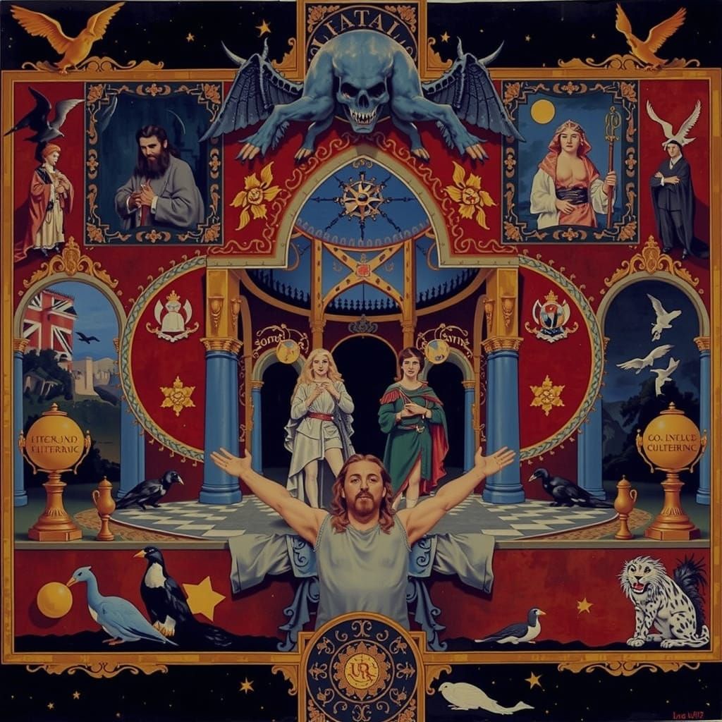 Exquisite Palace in the Style of Richard Dadd