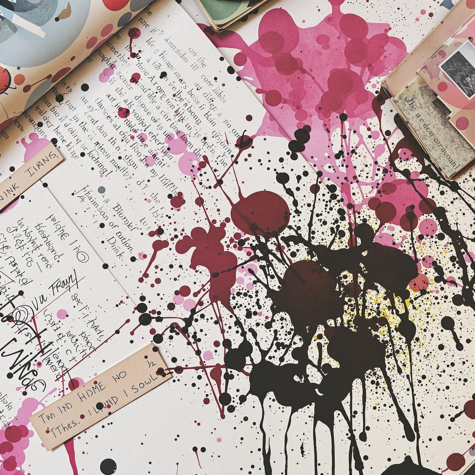 Scattered Pages and Spilled Ink: A Messy Life
