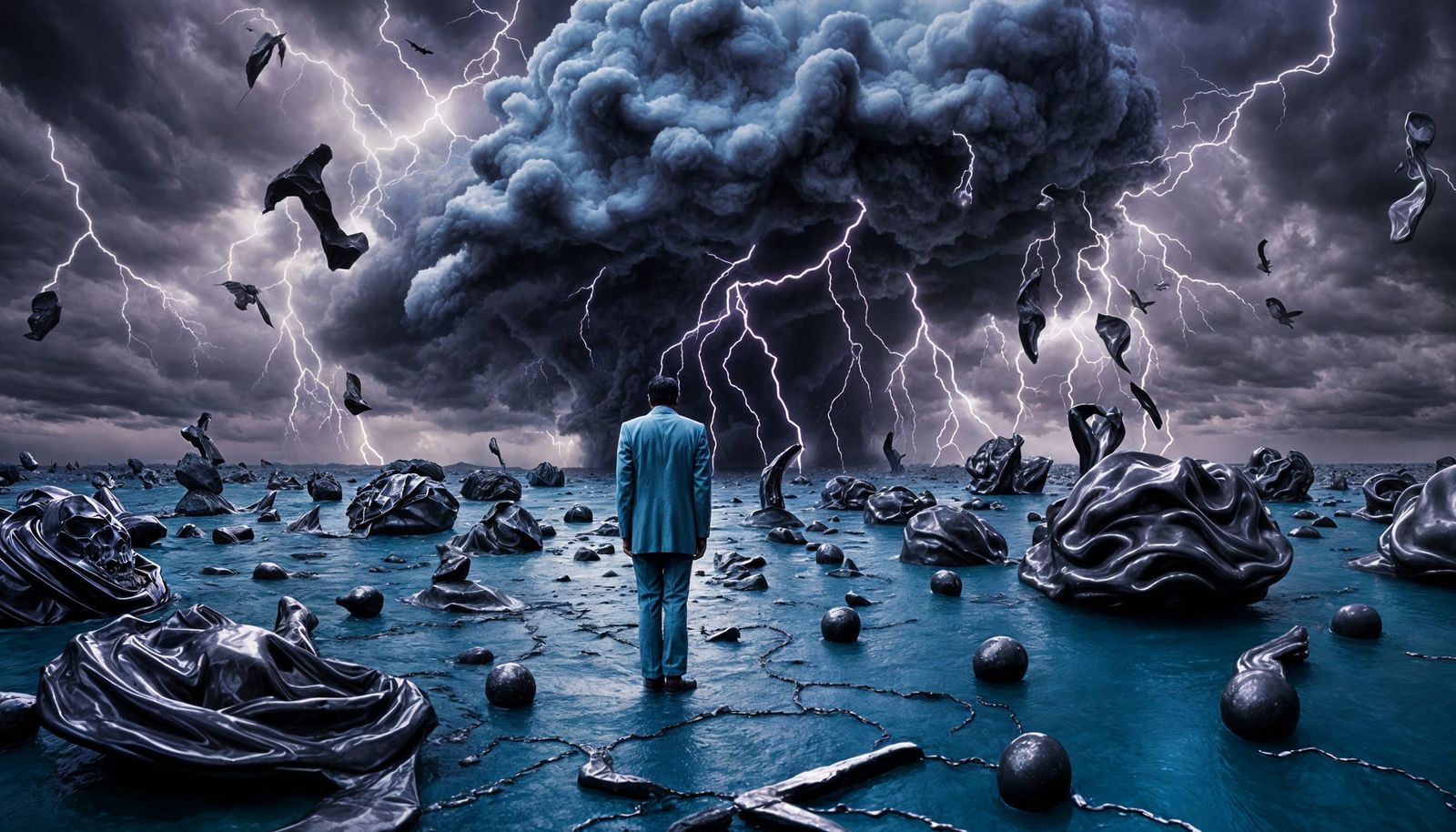 Cold Emptiness: Center of a Blackhole