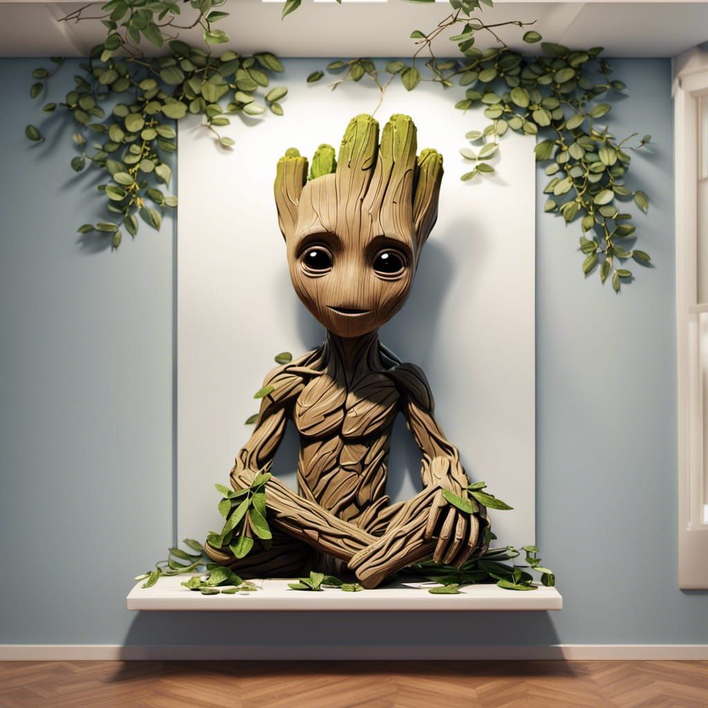 Baby Groot 3D