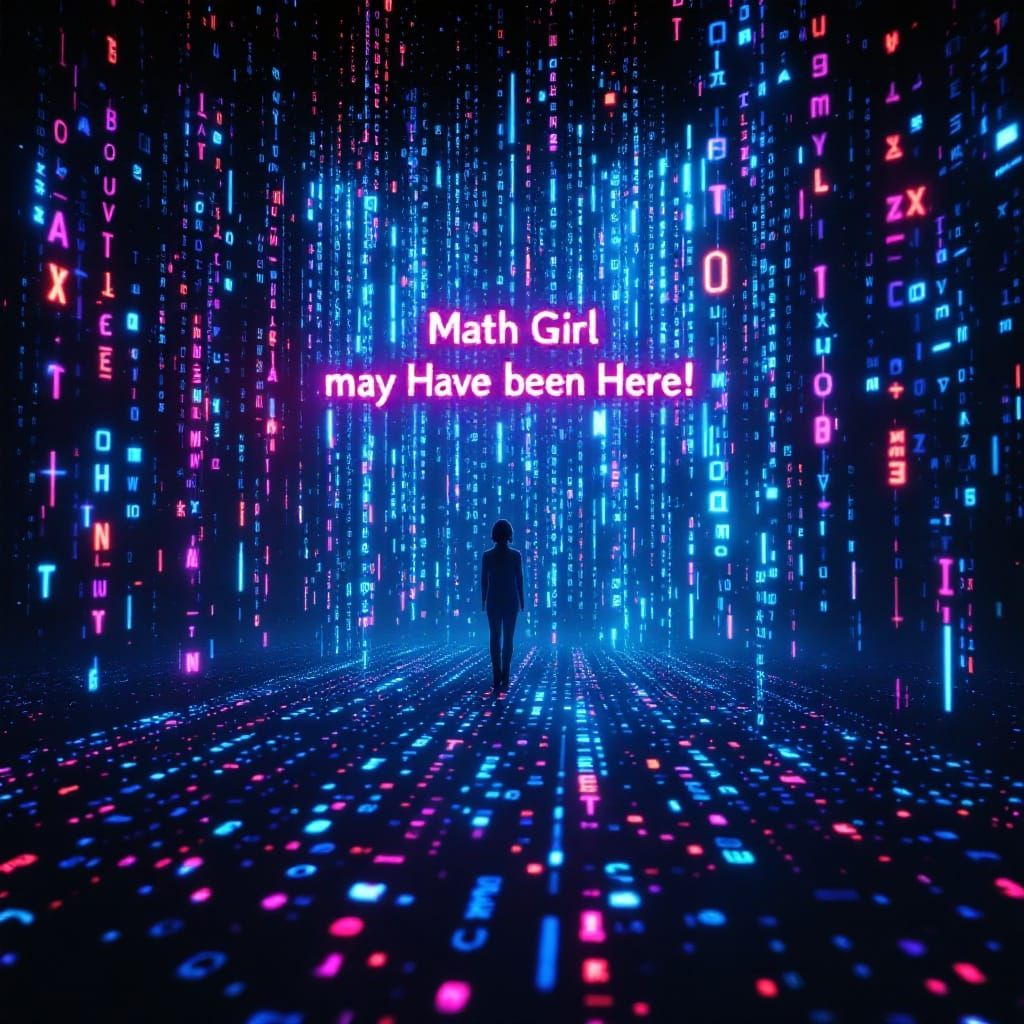 Quantum Reality Unveiled in Neon-Lit Cyberpunk Splendor