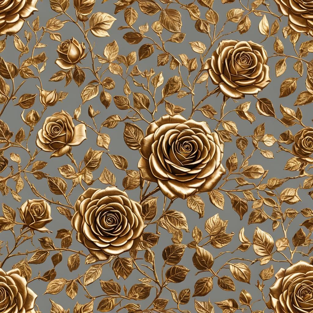 The Rose in Gold