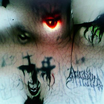 Darkness and Shadows Depicting Pure Evil