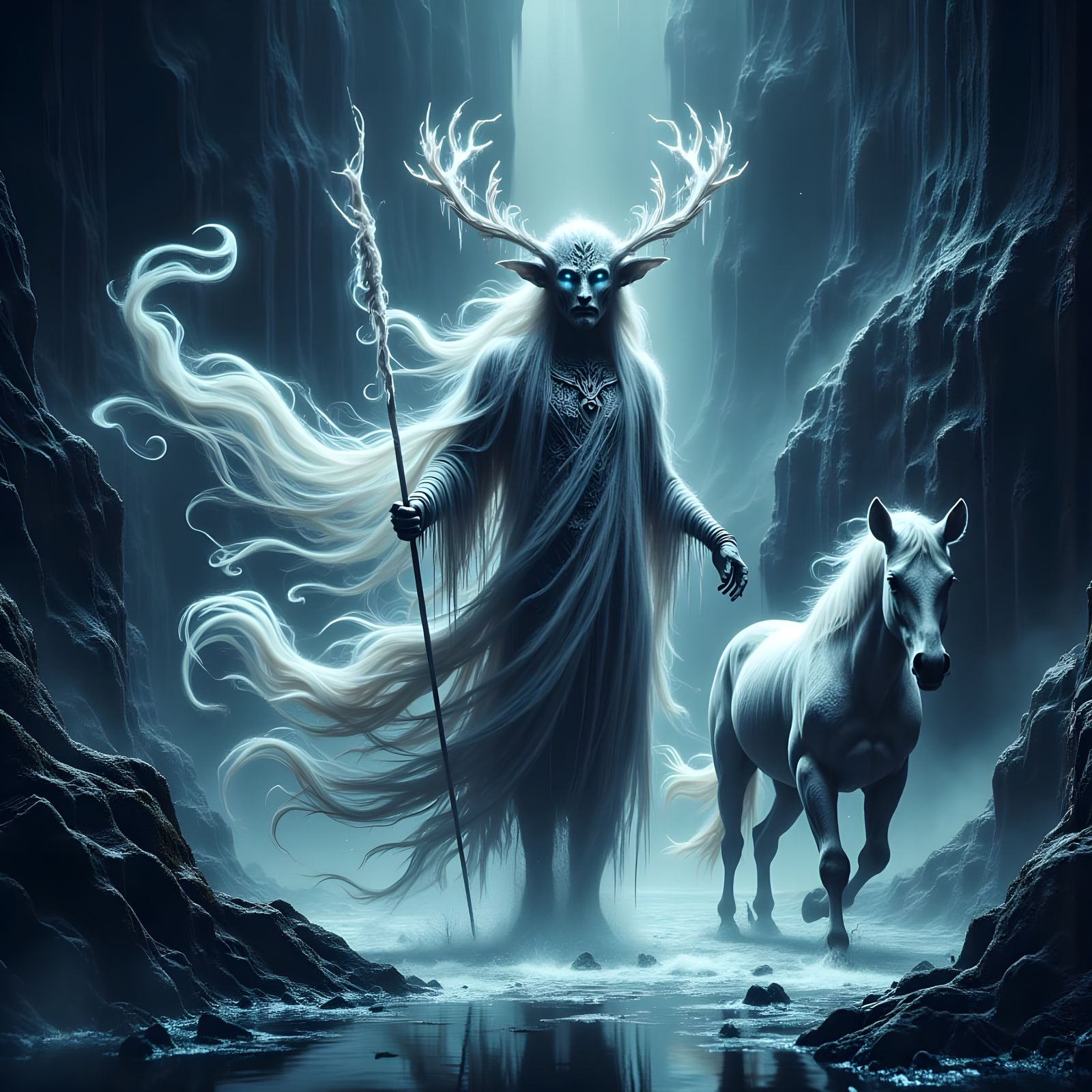 The Spirit-Weaver of Ancestral Waters: A Mystic Seer of Wisd...