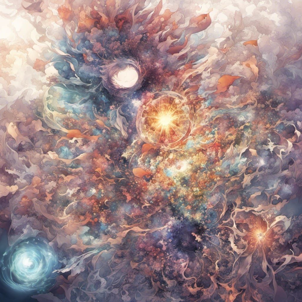 Anime Style Fractal Art