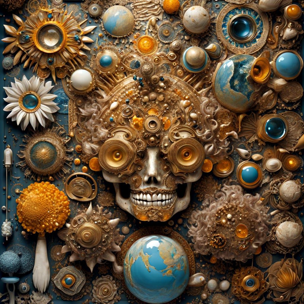 Eclectic Haptic Art with Pleasing Materials