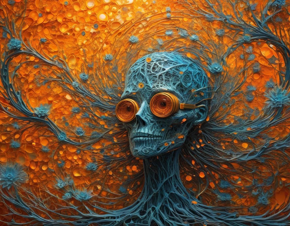 Ethereal Abstract Floral Art in Ultra HD