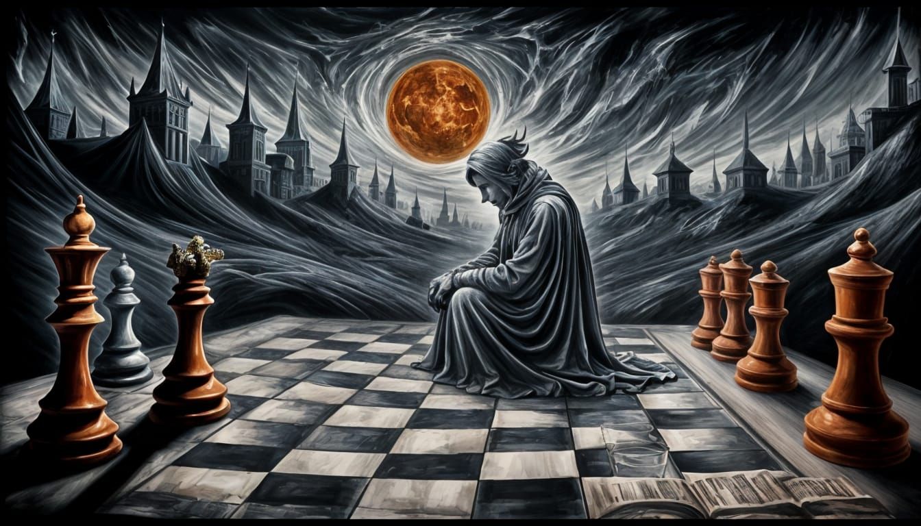 Alfred Kubin's War Game: Ink on Paper