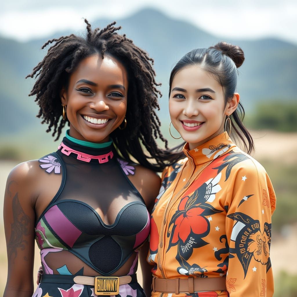 Futuristic Fashion in Okinawa: A Portrait of Unity
