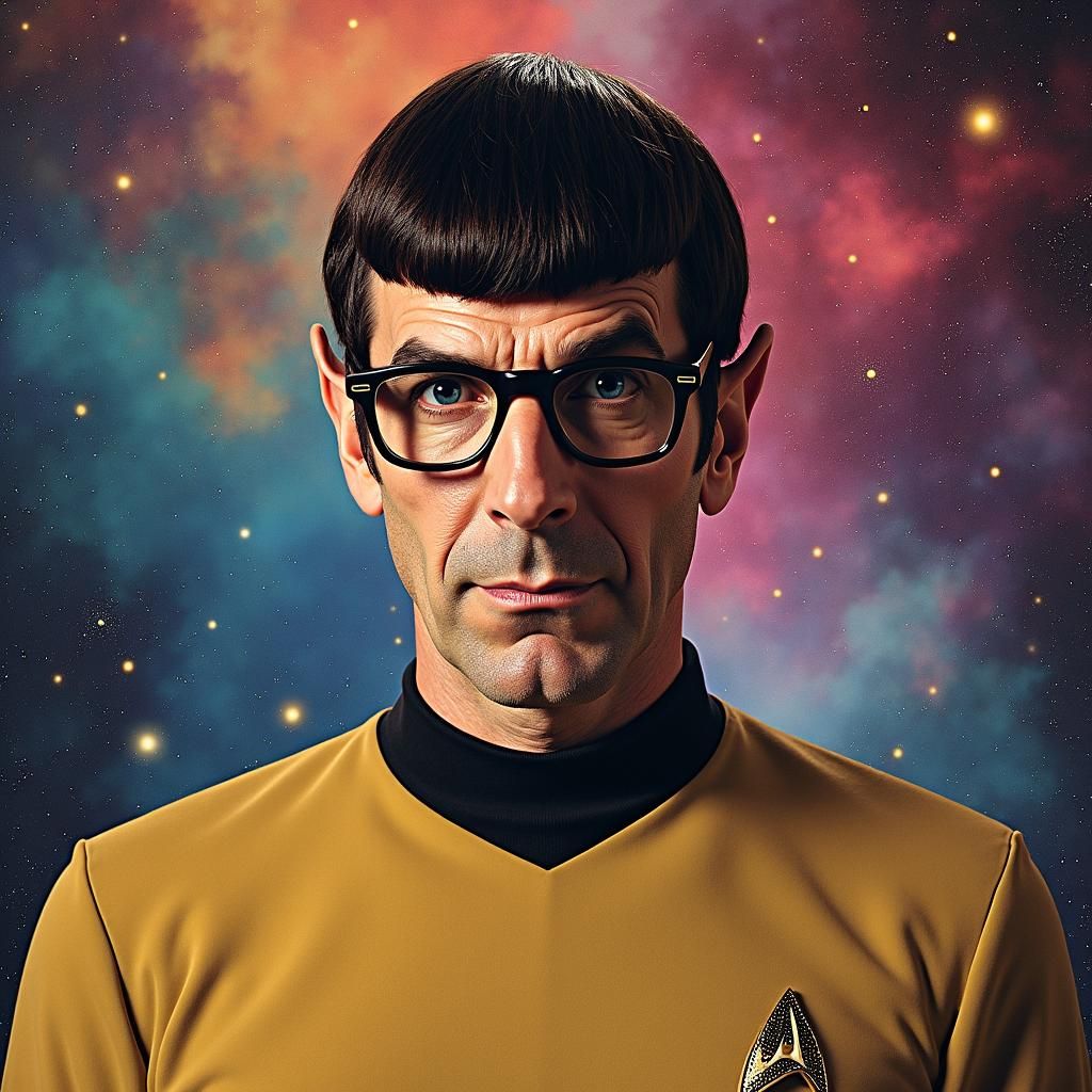 Comedic Actor as Stoic Character in Atmospheric Abstraction