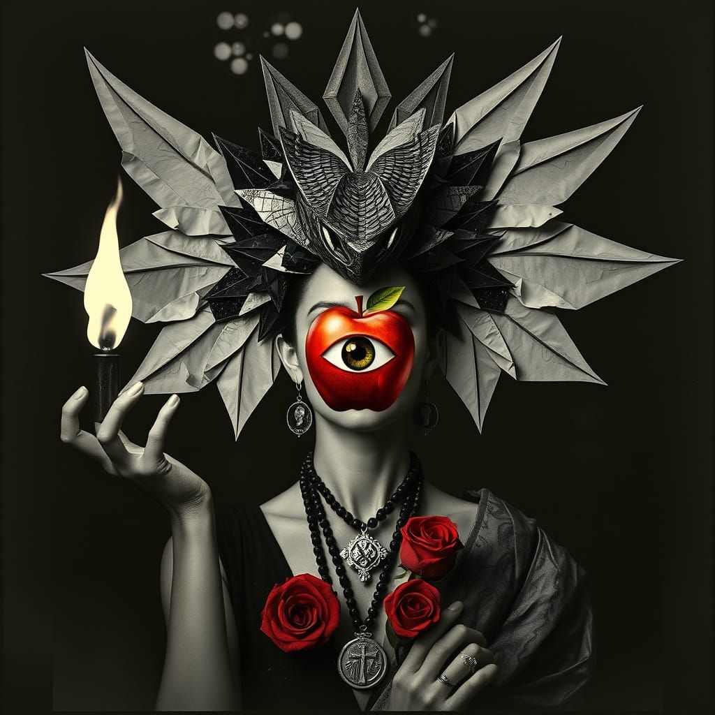 Our Lady of Social Justice Eve in a Punk Garden of Eden