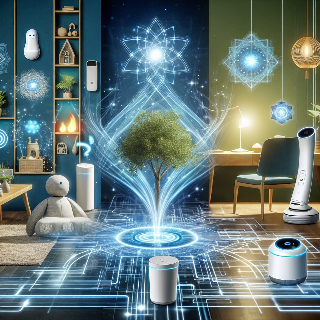 Smart Home Harmonizing Feng Shui and Future Tech